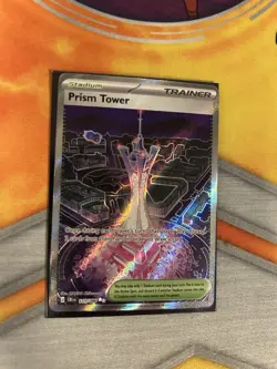 Prism Tower 111/086 Chaos Rising Full Art Pokemon TCG NM - Image 1