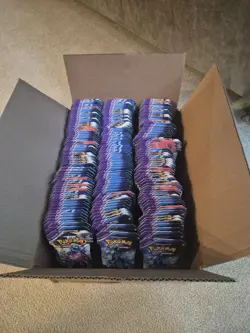 Pokemon TCG Scarlet and Violet Temporal Forces Sleeved Booster Packs Lot of 213 - Image 1
