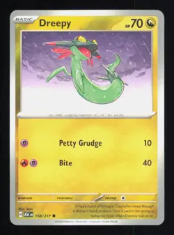 DREEPY 158/217 ASCENDED HEROES POKEMON NEAR MINT - Image 1