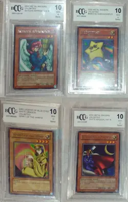 lot yugioh bccg 10 MRD-121 MRD-102 LOB-078 MRD-016 graded - Image 1