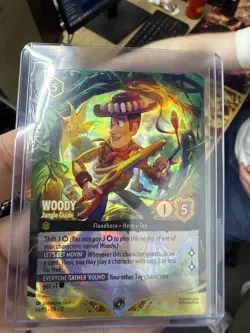 Disney Lorcana Woody Jungle Guide Set Championship FOIL Promo Champs 54/P3 EN - Image 1