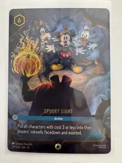 🔥 Disney Lorcana Spooky Sight Enchanted 237/204 Whispers in the Well - Image 1