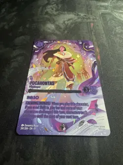 FRESH Disney Lorcana - Pocahontas - Peacekeeper (Iconic) 241/204 Winterspell - Image 2