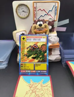 DIGIMON CARD 1999 BANDAI - Tuskmon Bo-75 - Champion Level - Image 1