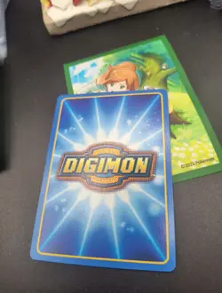 1999 Bandai TCG Digimon Digital Monsters Card Bo-107 Waterproof MP - Image 2
