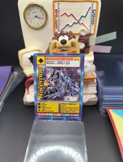 1999 Bandai Digimon Raremon card bo-72 - Image 1
