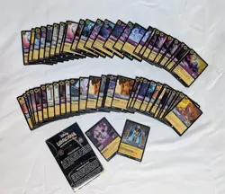 Disney Lorcana Sleeved Starter Deck Lot (6 Decks) + Cards & Peter Pan Playmat - Image 5
