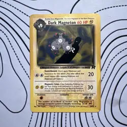 Pokemon Cards Dark Magneton 28/82 Team Rocket Rare HP - Image 1