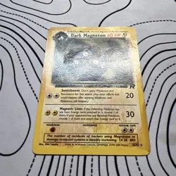 Pokemon Cards Dark Magneton 28/82 Team Rocket Rare HP - Image 2