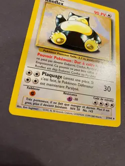 Ronflex / Snorlax 27/64 Pokemon Jungle Rare Regular Unlimited French Card - Image 4