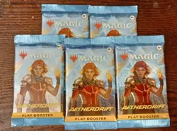 Magic The Gathering - 5 x Sealed Aetherdrift Booster Packs New! (70 Cards) - Image 2