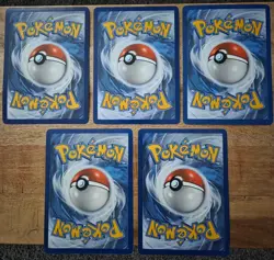 Lot Of 5 Pokemon EX & Promo Jumbo Cards - Charizard, Gengar, Lucario & Rayquaza - Image 2