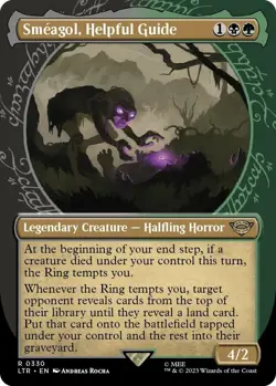MTG The Lord of the Rings - Smeagol, Helpful Guide (Showcase Foil) - Image 1