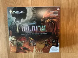 Brand new in box Magic The Gathering Final Fantasy IX Siege of Alexandria Scene - Image 1