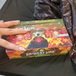 MTG Magic The Gathering THE BROTHERS' WAR SET Booster Box English 195166150666 - Image 1