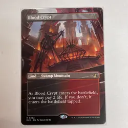Blood Crypt (Borderless) Ravnica Remastered #292 Rare - Image 1