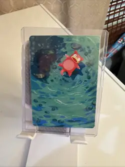 Signed Pokemon hand painted alter full art Slowpoke Scarlet and Violet 151 - Image 1