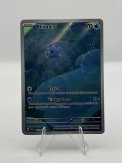 The Pokemon Company Phione 175/167 Twilight Masquerade IR Holo Full Art EN NM - Image 1