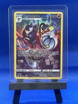 Pokemon CHANDELURE TG04/TG30 - Lost Origin - RARE HOLO - - MINT - Image 1