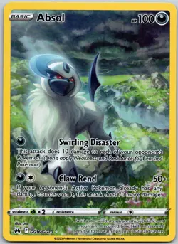 Absol GG16/GG70 Ultra Rare Crown Zenith Galarian Gallery NM - Image 1