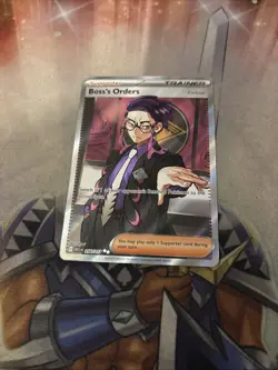 Boss's Orders 256/217 Holo Full Art - Image 1