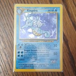 The Pokemon Company Kingdra 8/111 Neo Genesis Unlimited Holo Rare 90 HP ENG - Image 1