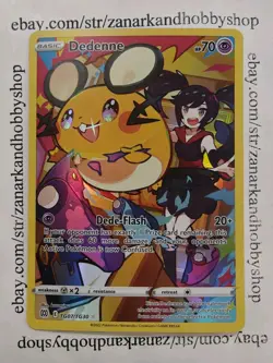 Pokemon Dedenne TG07/TG30 Brilliant Stars NM - Image 1
