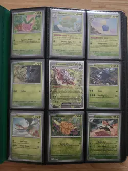 Pokemon Paldea Evolved Master Set with Reverse Holos and Binder NM - Image 1