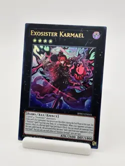 Yu-Gi-Oh! Exosister Karmael BPRO-EN044 Ultra Rare 1st Ed. - Image 1