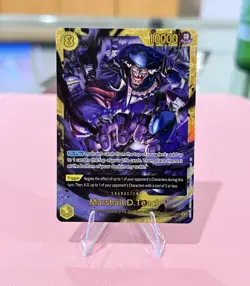 Marshall D. Teach OP16-119 SEC | One Piece Time of Battle NM TCG Card - Image 1