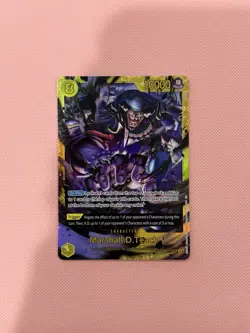 Marshall D. Teach OP16-119 SEC | One Piece Time of Battle NM TCG Card - Image 3