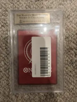 2025 ONE PIECE PROMOS DODGERS X ONE PIECE NIGHT #010 MONKEY D. LUFFY BGS 10 - Image 2