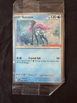 Suicune (Cosmos Holo) (Gamestop Exclusive) 026/094 Miscellaneous Cards SEALED - Image 1