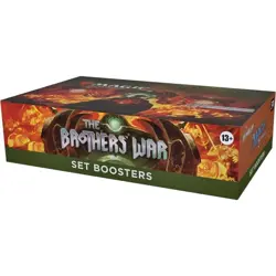 MTG The Brothers' War Set Booster Box Factory Sealed 30 Packs 360 Cards English - Image 3