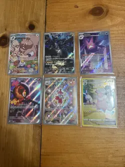 2022-2026 Pokemon Illistration Rare 6-Card Lot - Image 1
