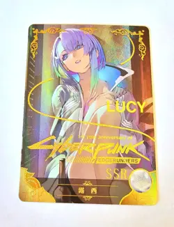Goddess Story Waifu Card TCG| Lucy - Cyberpunk Edgerunners | SSR | NS-5M09SSR-13 - Image 1