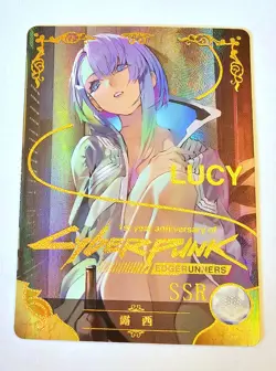 Goddess Story Waifu Card TCG| Lucy - Cyberpunk Edgerunners | SSR | NS-5M09SSR-13 - Image 2