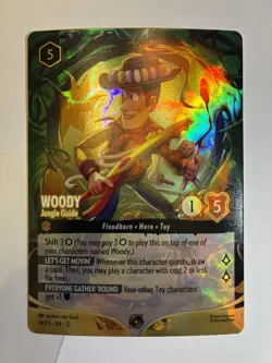 Disney Lorcana Woody - Jungle Guide Foil Promo Character Card 54/P3 English - Image 1