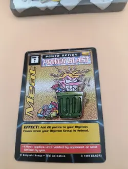 Digimon Card - 1999 Meat BO-106 - Bandai Power Blast Vtg - Image 2