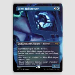 Silent Hallcreeper - DSK #345 Rare - NM / Mint Duskmourn Single - Image 1