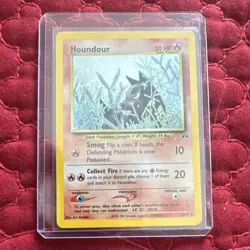 Houndour 5/75 Neo Discovery Holo Rare Unlimited English 2001 Basic 50 HP Dark - Image 1