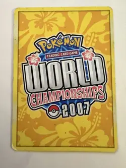 Jolteon Gold Star 101/108 2007 World Championship Pokemon - Image 2