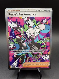 Roxie's Performance 121/086 Special Illustration Rare Chaos Rising Pokemon NM - Image 1