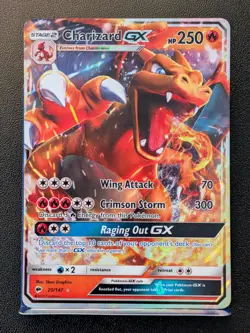 Charizard GX 20/147 Holo GX Rare Burning Shadows Pokemon Near Mint - Image 2