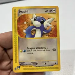 Dratini 107/165 - Expedition - Regular Non Holo - Vintage Pokemon TCG - Image 1