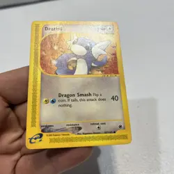 Dratini 107/165 - Expedition - Regular Non Holo - Vintage Pokemon TCG - Image 3