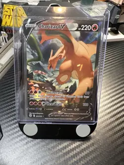 2022 Pokemon SWSH Brilliant Stars Charizard V #154/172 NM ✅ - Image 5