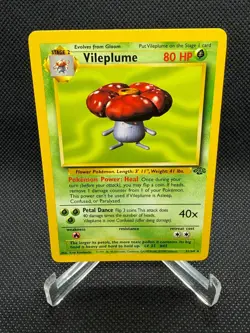 Pokemon Vileplume 31/64 Base Set 2 Rare Non Holo 1999 WOTC NM Vintage TCG - Image 1