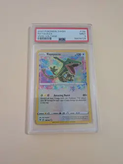 2020 Pokemon Rayquaza Vivid Voltage #138/185 PSA 9 - Image 1