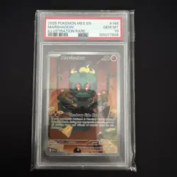2025 POKEMON MEG EN-MEGA EVOLUTION ILLUSTRATION RARE #146 MARSHADOW PSA 10 - Image 1